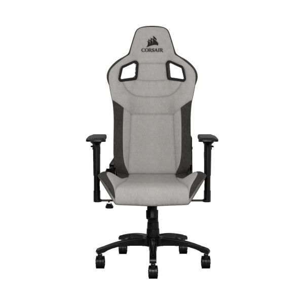 Corsair T3 RUSH Fabric Gaming Chair with Adjustable Armrests and Recline