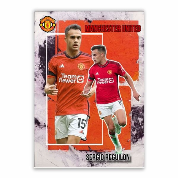Sergio Reguilon Manchester United Poster - A1