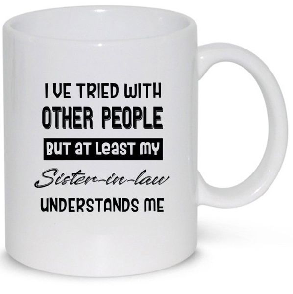 Sister Inlaw Understands Me V3 Pack Mug