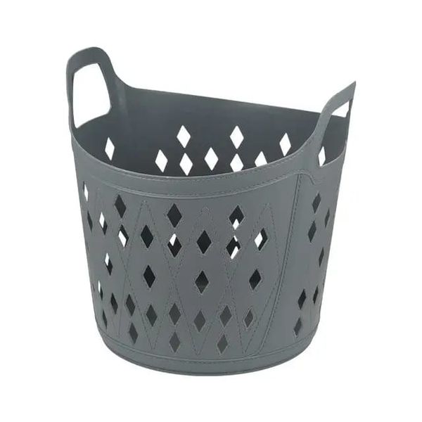 Plastic Soft Shell Ventilated Laundry Clothes Toys Basket Organizer