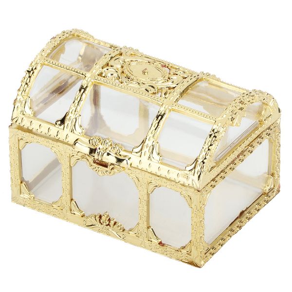 12pcs Gold Hollow Candy Box 7cm Chocolate Container Party Gift Decor