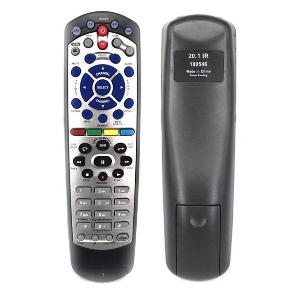 Replacement TV Remote Control for Dish Network 20.1 IR TV 1