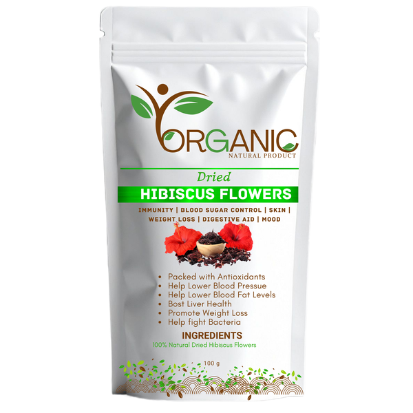 Organic Dried Hibiscus Flower