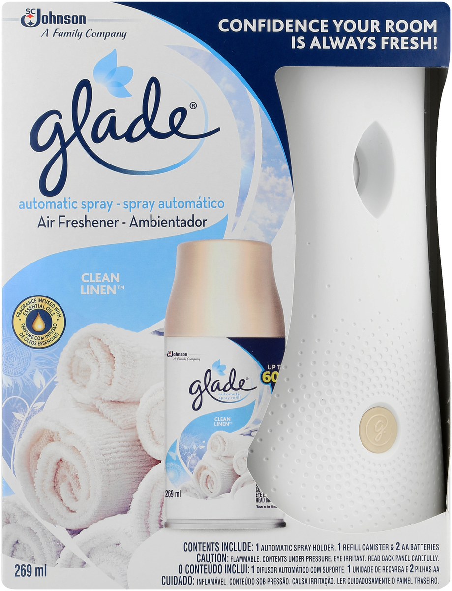 Glade Automatic Spray Clean Linen Primary Unit