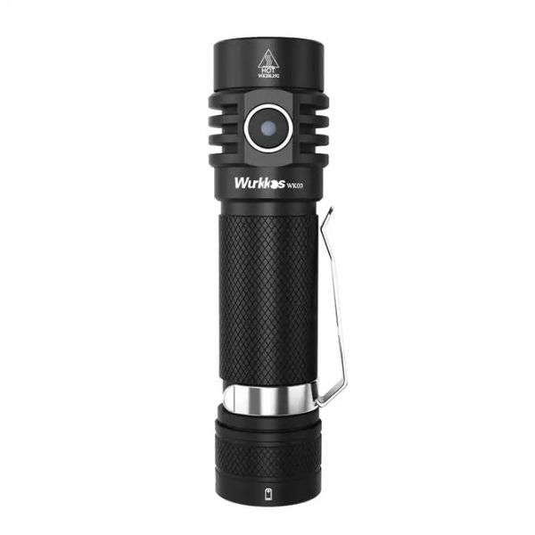 Wurkkos WK03 Rechargeable Flashlight - 1800 Lumens, 217m Throw