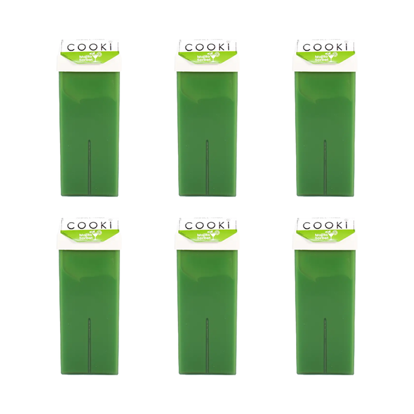 Cooki Mojito Sorbet Cartridge Wax 100ml - 6 Pack