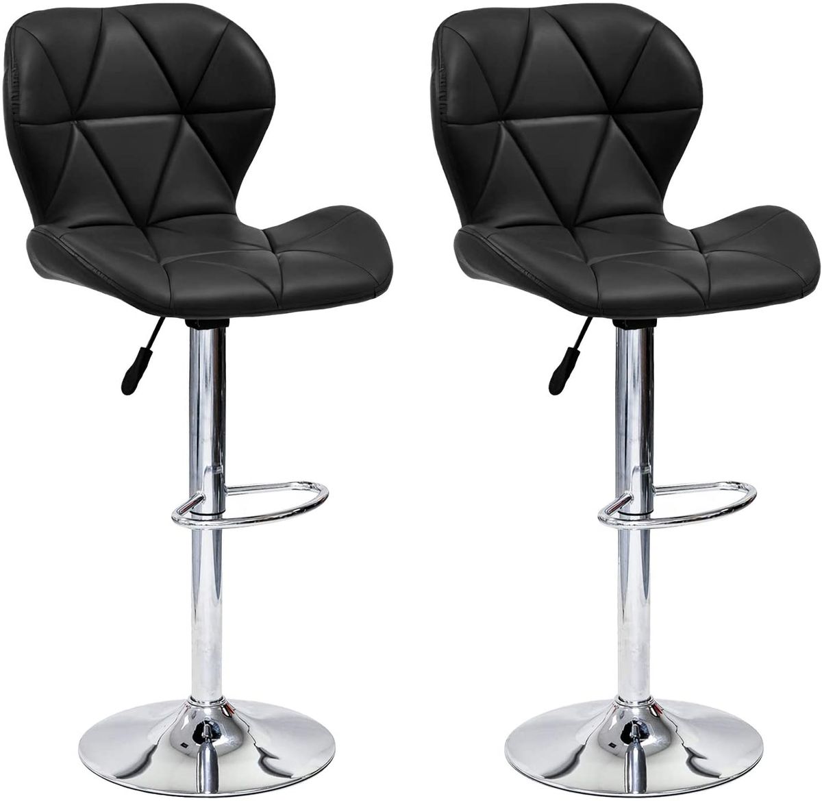 Bar / Kitchen Counter Stools - Set of 2 - Black Colour | Shop Today ...