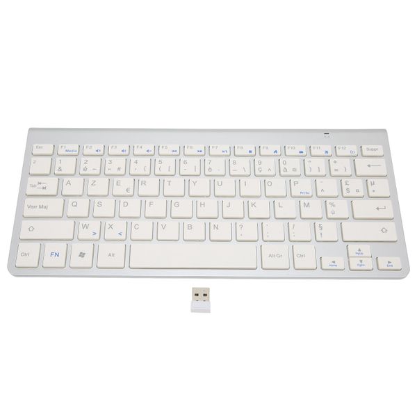 Wireless Keyboard French 2.4G Bilingual