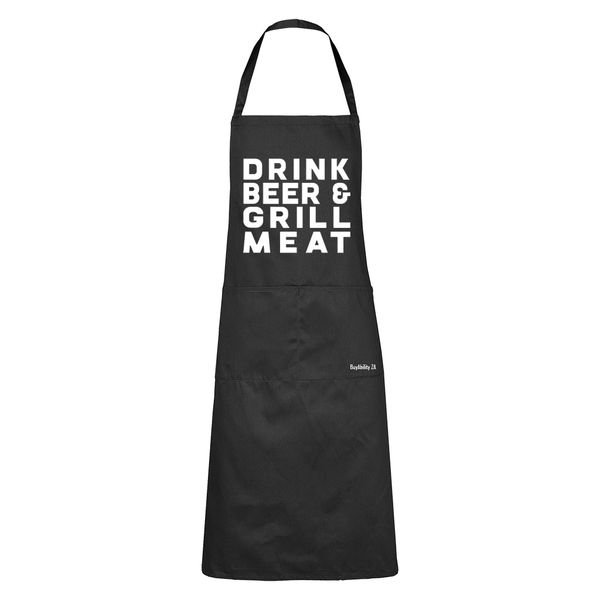 Drink Beer &amp; Grill Meat - Apron