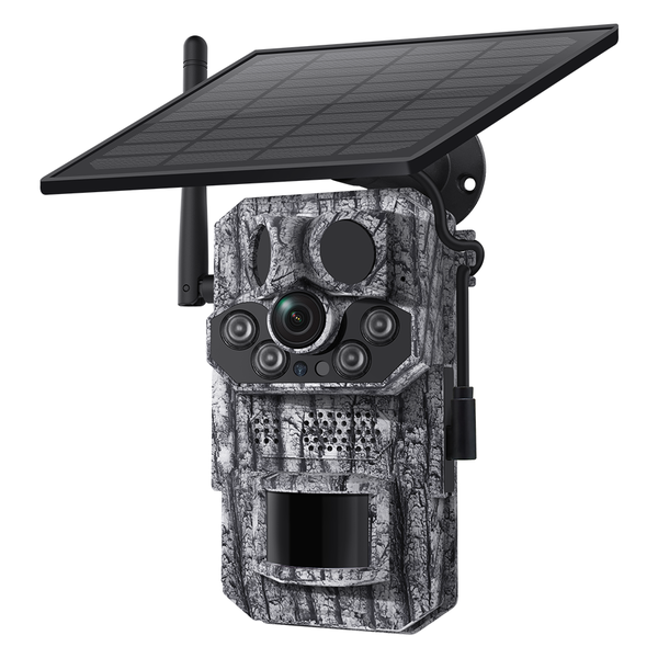 Himost HiSC808 4G Solar Camera, Triple PIR, Smart Wildlife Detection