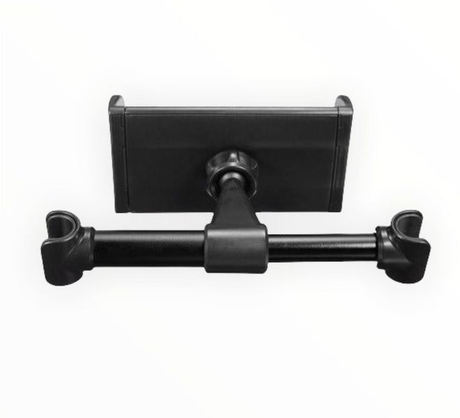 Universal Car Back Seat Headrest Phone/Tablet Mount (Black)