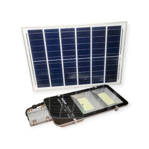 Waterproof 200W Solar Street Light With Solar Panel,Pole &amp; Remote Control