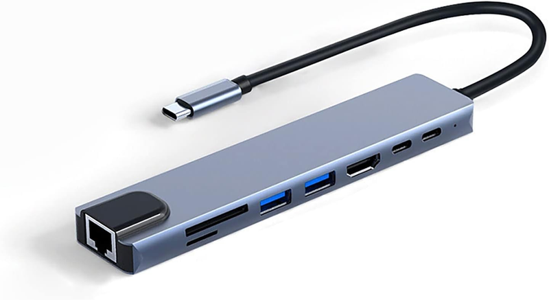 11-in-1 Type-C docking station, 100W PD fast charging.