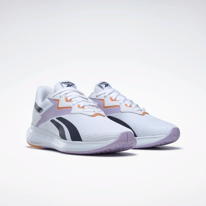 Reebok Women's Energen Plus 2 Road Running Shoes - White/Navy | Shop ...