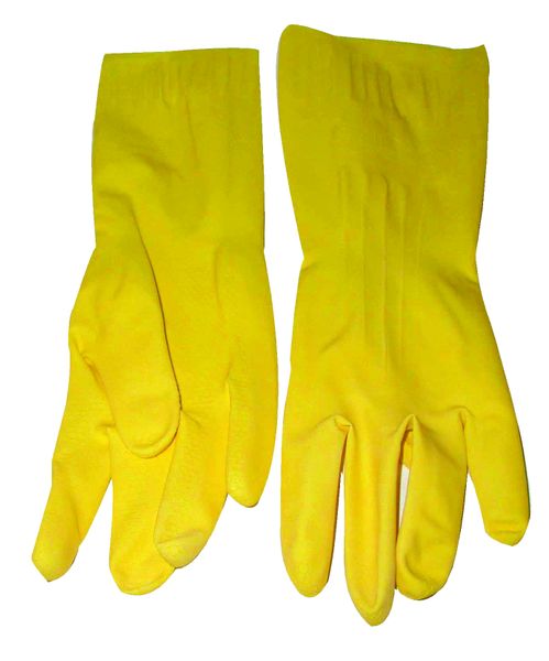 Matsafe Glove Latex Household Yellow Medium