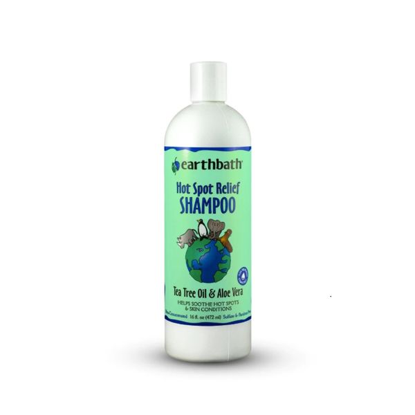 Earthbath Hot Spot Relief Shampoo - Tea Tree Oil &amp; Aloe Vera (Dilutable)