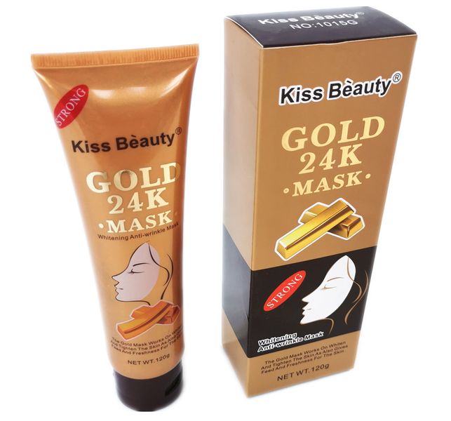 Kiss Beauty 24k Gold Anti-Wrinkle Firming Mask 120g