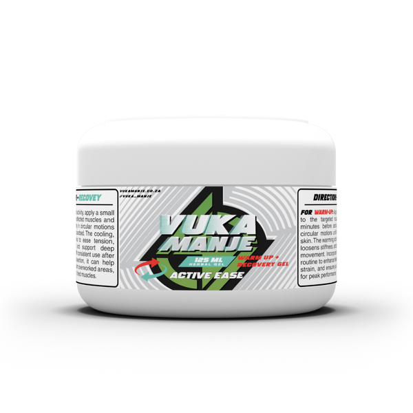 Vuka Manje Active Ease (Muscle and Joint Warm-Up/Recovery Gel)