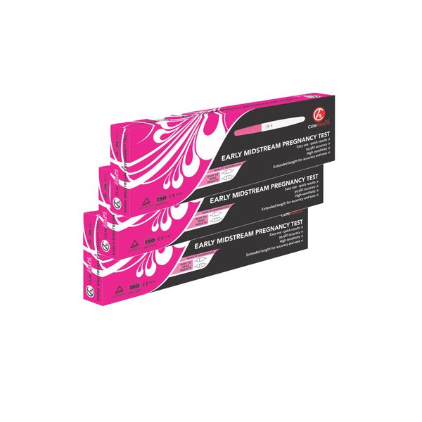 Clinihealth Pregnancy Test Midstream (3 Pack)