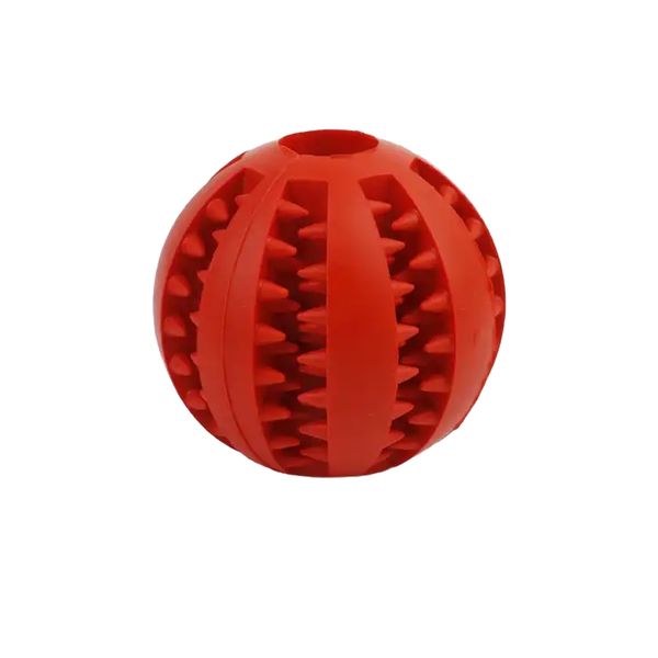 Interactive Slow Feeding Durable Treat Dispensing Teeth Dog Chew Ball