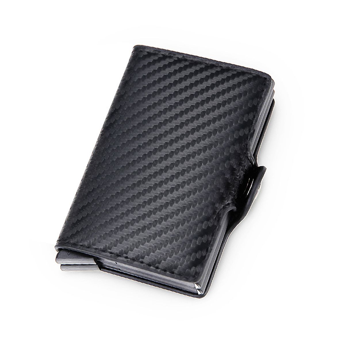 Credit Card Holder with RFID Blocking,Pop Up Leather Money Clip Wallet