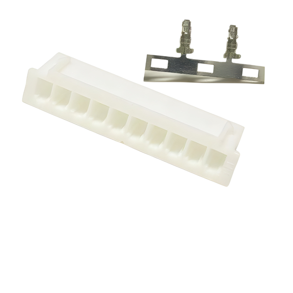 XY136-10HT: 2.54mm 10-Way In-Line Wire-to-Board Housing