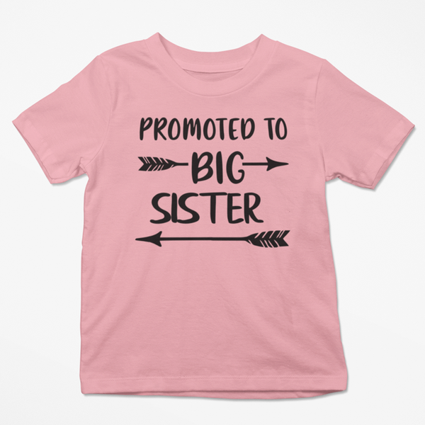 Promoted to Big Sister Kids T-Shirt
