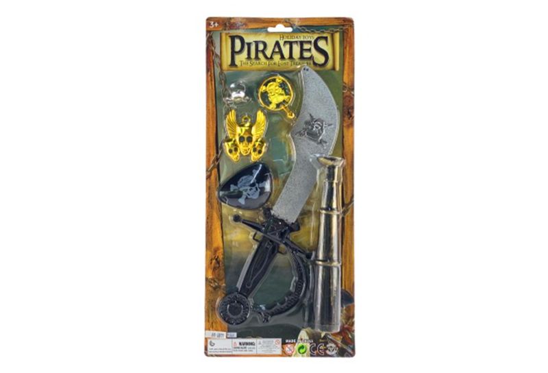Pirate Weapon with Gold Badge