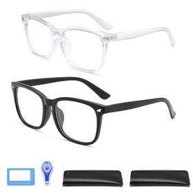 2 Pack High Tech Blue Light Glasses-Advanced up To 99% Blue Light Anti ...