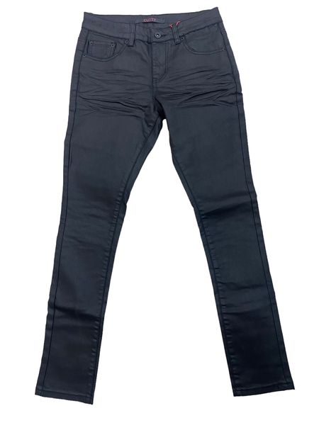 Cutty - C Thor Men's Black Wax Skinny Jeans