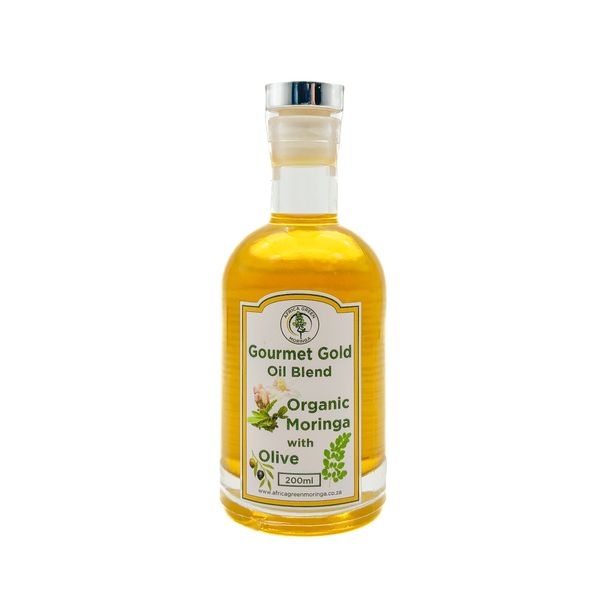 Africa Green - Gold Olive &amp; Moringa Oil Blend (200ml)