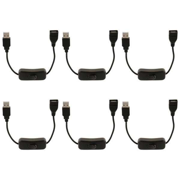 USB A Male To Female Extension Cable With Switch On / Off