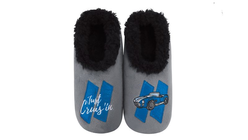 Snoozies! Mens Just Crus'in Fleece Slippers