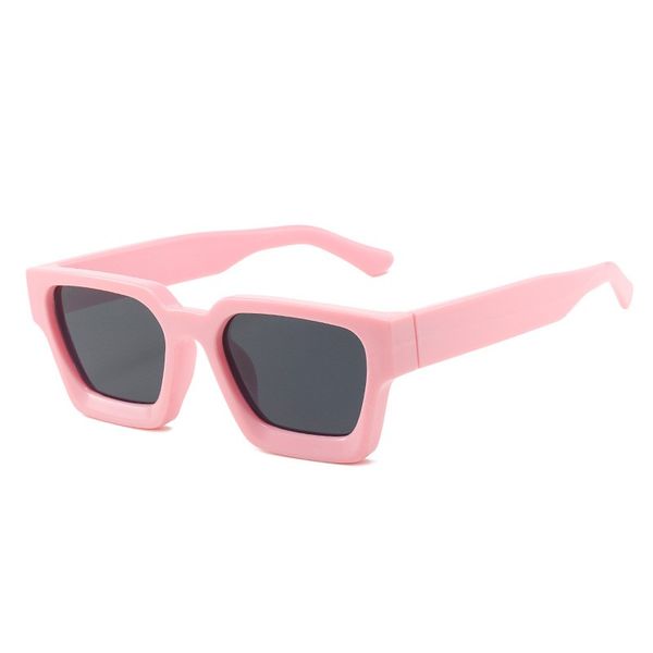 Codonni Pink Square Sunglasses image