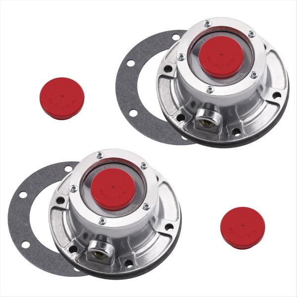 343-4024 Trailer Hub Caps for Stemco Aluminum Hub Cap Compatible with Ford