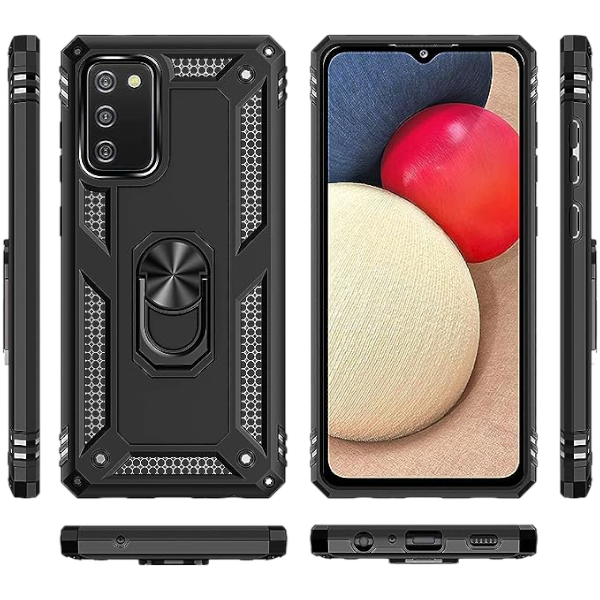 Shockproof Armor Stand Case For Samsung Galaxy A02s