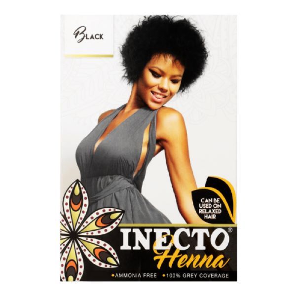 GEMMOVE HENNA ONE Soft Black 4箱セット Inecto Henna Powder Hair Colour Natural Black 3 Sachets | Shop