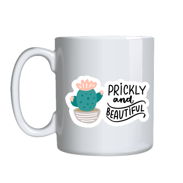 Prickly Coffee Mugs for Succulant Lovers Graphic Cup Birthday Present 027