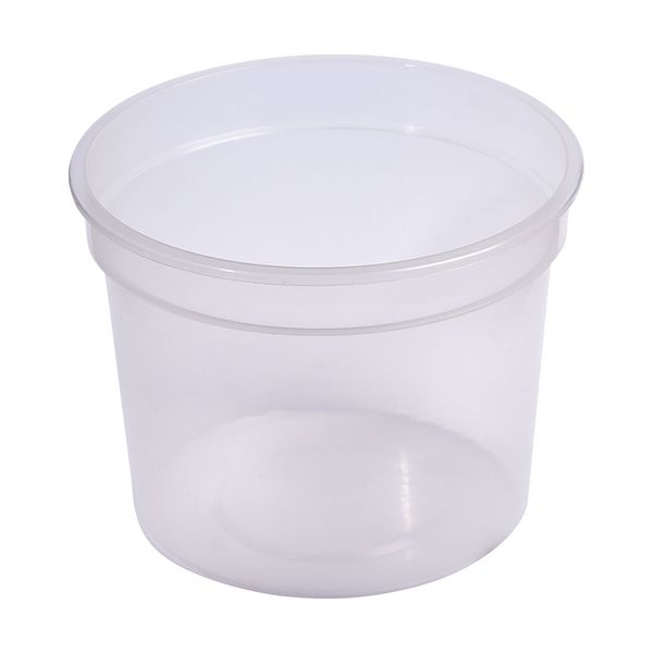 Clear Plastic Bowls With Lids 1000ml 25 Pack