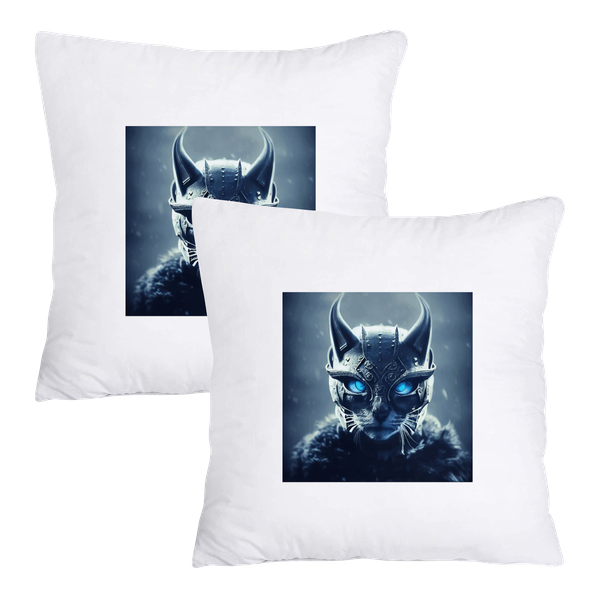 Scatter Cushion Cover Set - Viking Cat