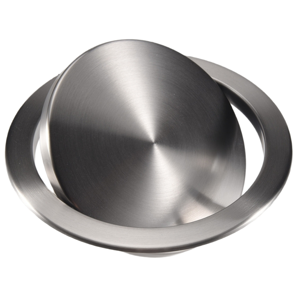 Kitchen Flap Lid Stainless Steel Flap Cover Trash Lid Round