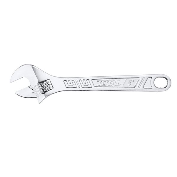 Total Tools 2Pcs Adjustable Wrench 150mm (6")