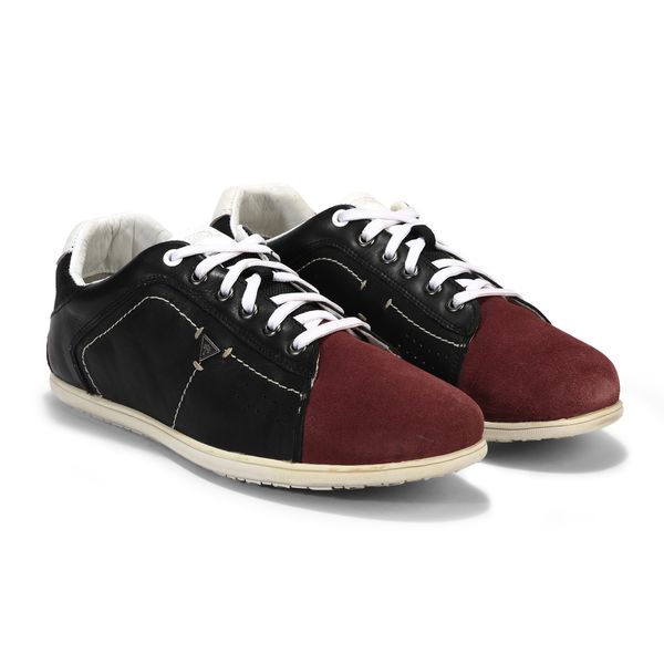 Woodland - Dart Men's Leather Lace-up Casual Sneakers