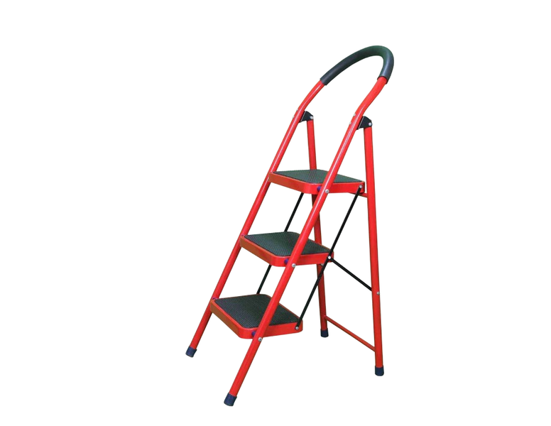 Multi-functional Foldable Step Ladder With 3 Steps