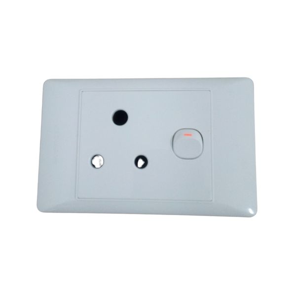 P Piper 4 X 2 Single Socket White - 2 Pack