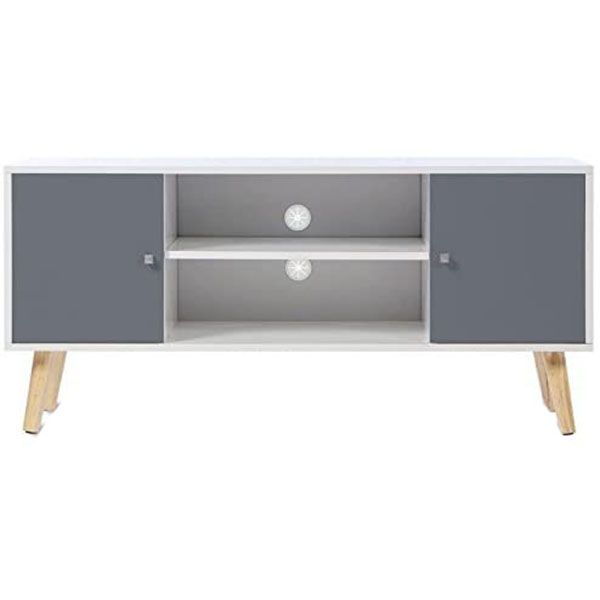 Charlie TV Cabinet With 2 Doors &amp; 2 Shelves