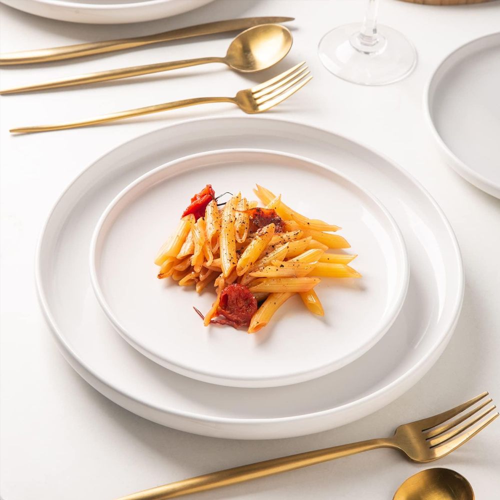 12-inch Ceramic Dinner Plates Set - 5 Piece | Shop Today. Get it