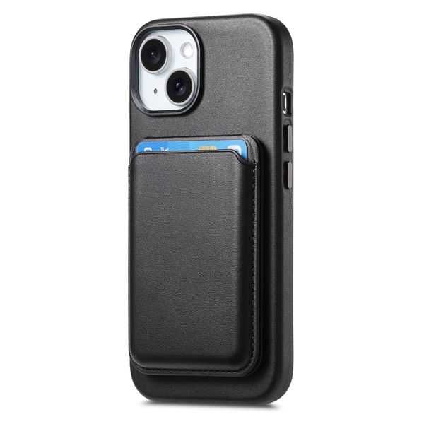 Magsafe Magnetic Leather Card Holder Phone Case Compatible with Apple13 Pro