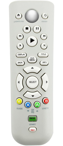Replacement Xbox 360 Universal Media Remote Control