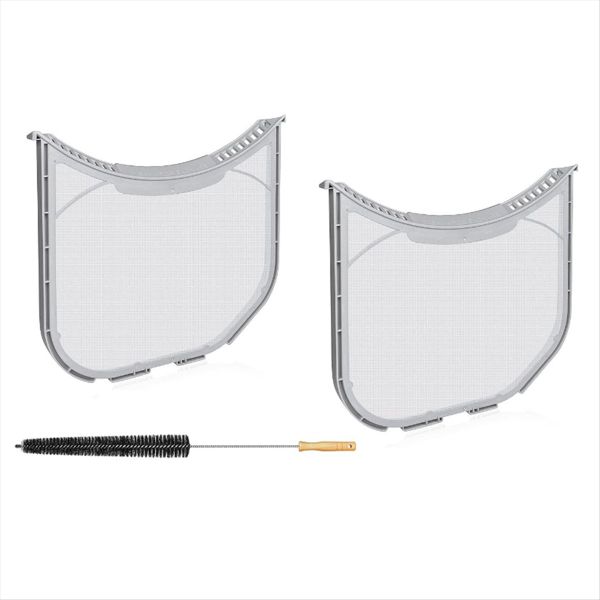 Adq566564 Lint Filter For Lg And Kenmore With Notches With Brush